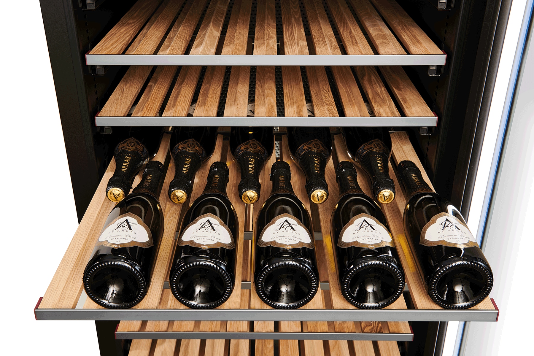 PREMIUM 180 Bottle Wine with Telescopic Shelves Vintec Australia