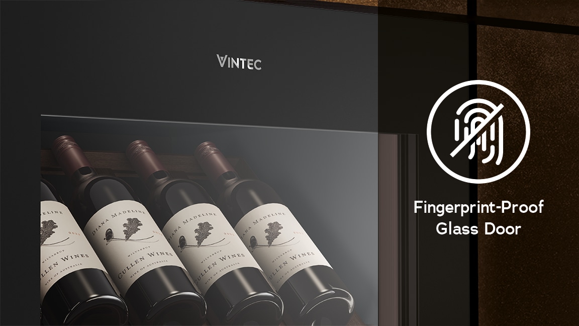 Acid-Etched Fingerprint-Proof Glass Door