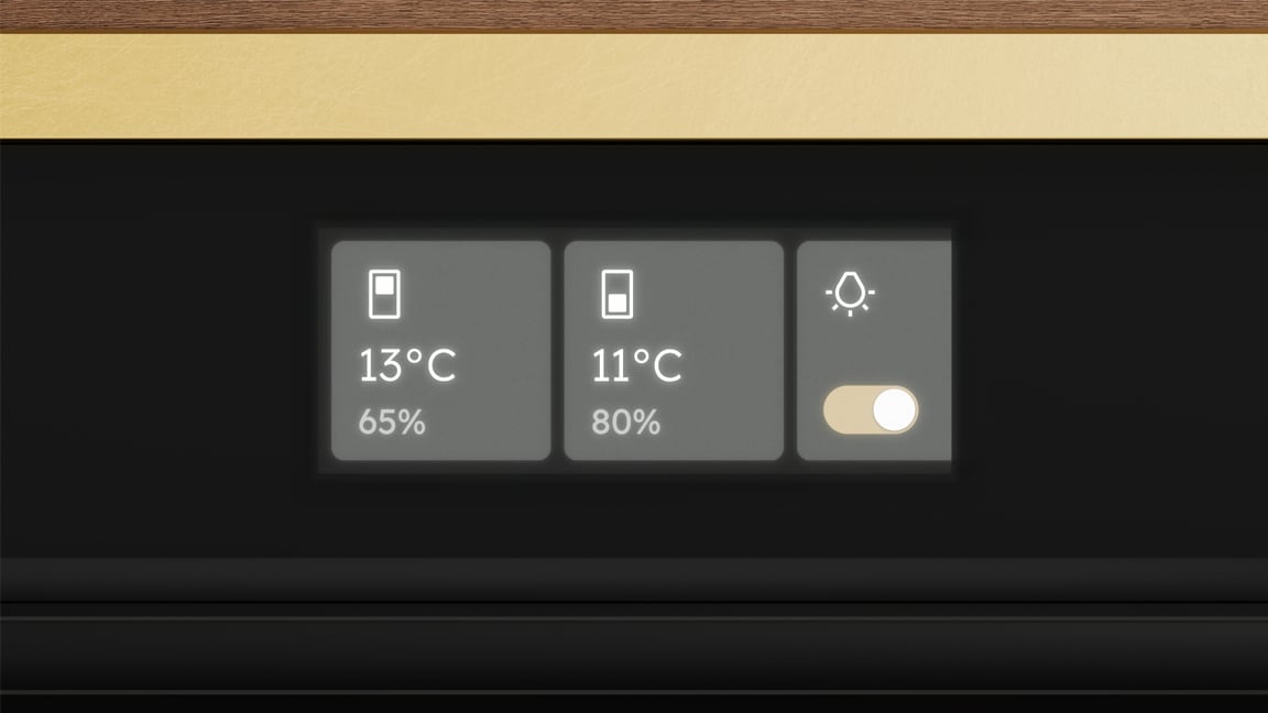 Precision control TFT Display screen to navigate settings with ease