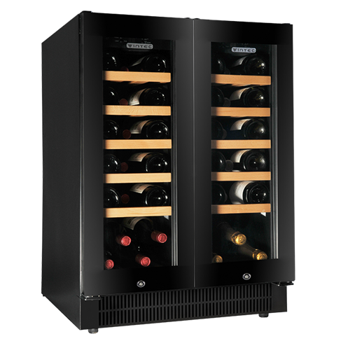 Vintec dual zone wine fridge best sale