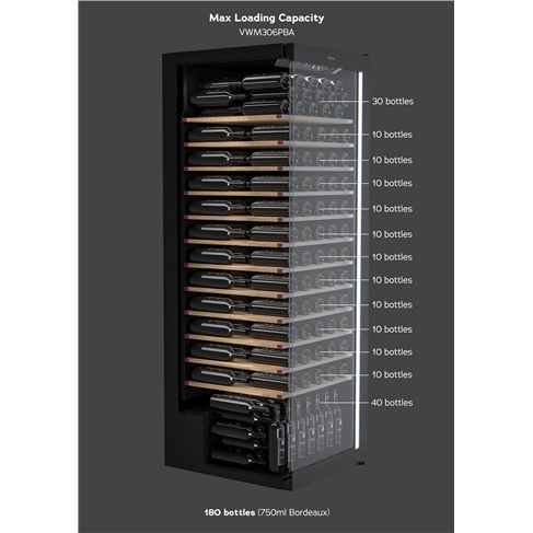 Tall Glass Door-VWM306PBA-51750