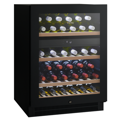 Vintec dual zone 50 bottle deals